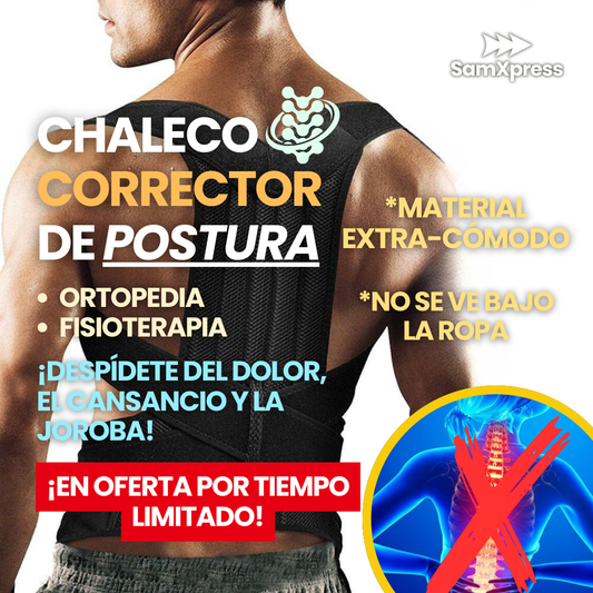 Cinturón Corrector De Postura Ortopedia/Fisioterapia